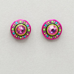 Firefly La Dolce Vita Circle Post Earrings