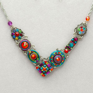 Firefly La Dolce Vita "V" Necklace