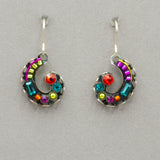 Firefly Spiral Earrings