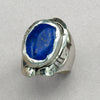 Jim Kelly Lapis Sterling Silver Ring