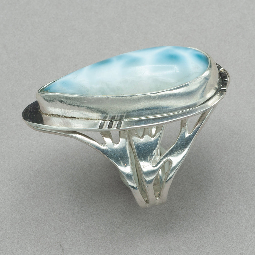 2024 R127 Larimar Sterling Silver Ring