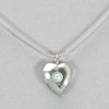 Jim Kelly Open Heart and Pearl Pendant