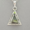 Jim Kelly Pyrite Druzy Pyramid Pendant