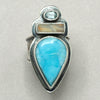 Tabra Larimar and Picasso Jasper Ring